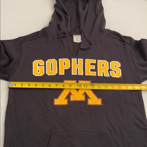 Victoria’s Secret PINK Minnesota Gophers black and gold hoodie XS - Picture 12 of 12